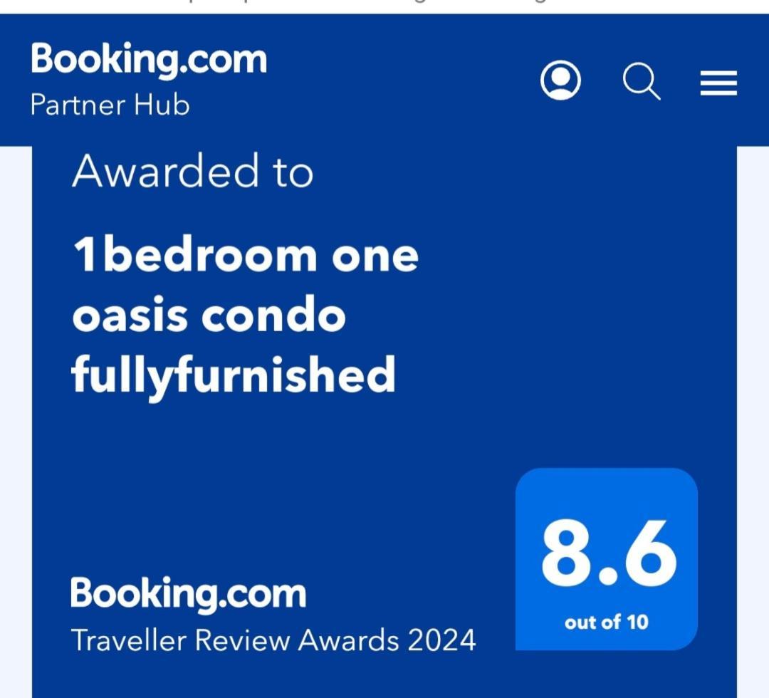 1Bedroom One Oasis Condo Fullyfurnished Davao City Exteriör bild